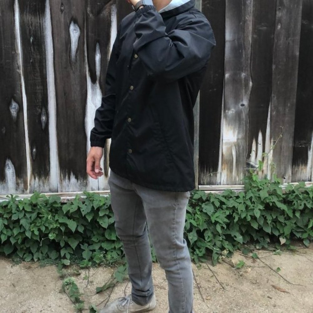 Black Windbreaker
